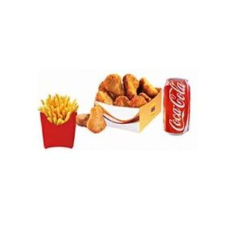 Menú 6 Nuggets + 6 Croquetas + Patatas + Refresco