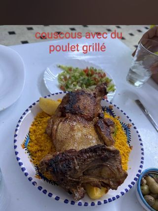 Couscous Avec Poulet Grillé