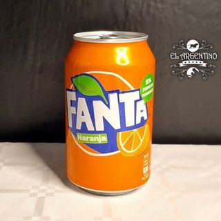 Lata Fanta Naranja