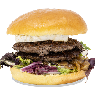 Maradona (Queso Cabra,Queso Cheddar,Arándanos,Lechuga,Cebolla Caramelizada)