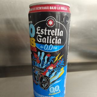 Cerveza 0,0 Estrella Galicia 