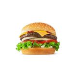 Beef/Chicken Burger Served With Chips