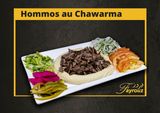 Plat Hommos au Chawarma 
