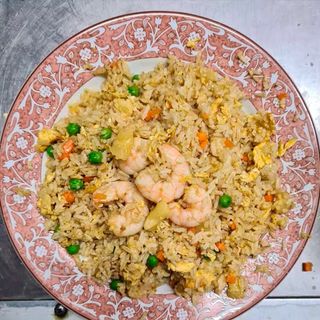 Arroz Con Curry Y Gambas