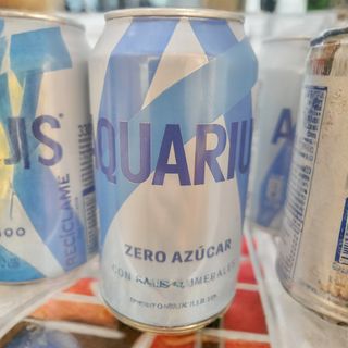Aquarius Limón Sin Azúcar lata 330ml.