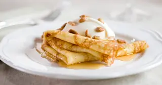 Crêpes Miel Et Noix
