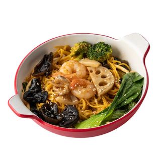 Жареный Малатан с морепродуктами S