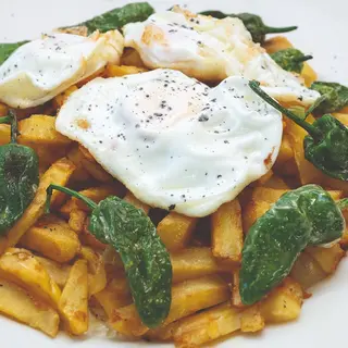 Huevos estrellados clásicos
