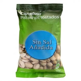 Pistachos Tostados Sin Sal Añadida Carrefour 150 Gr.