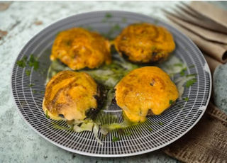 Champiñones Gratinados