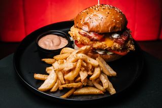 Bacon Chicken Burger