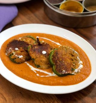 Stuffed Peprica Curry