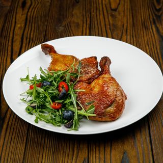 Четвертина куряча смажена, 100 г