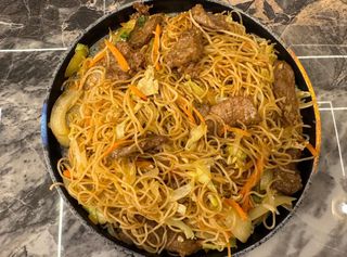 Arroz de Massa com Vaca