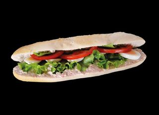 Menu Baguete de Delícias do Mar