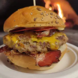 Hamburguesa El Bacon