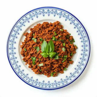 Plato De Tajín De Carne Picada