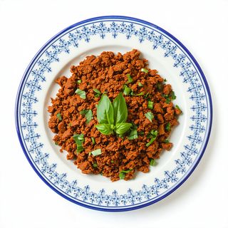 Plato De Tajín De Carne Picada