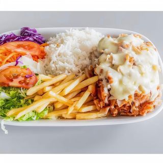 Prato 1 Pessoa com Frango e Queijo