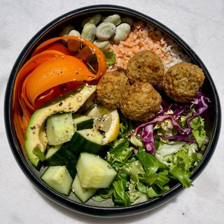 Falafel Poke Bowl