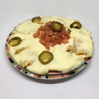 Nachitos veganos con guacamole