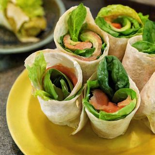 Wrap de Aguacate y Espinaca