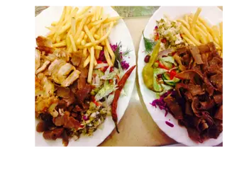 Kebap Na Talerzu z cielęciną (Duży)