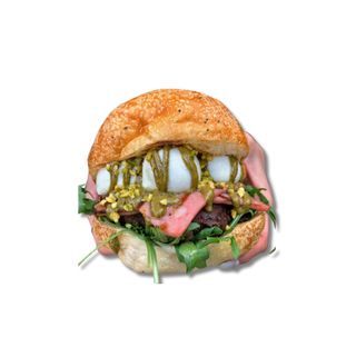 Pistacchio's burger