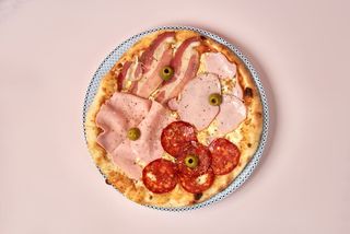 Quattro carni pizza 28 cm