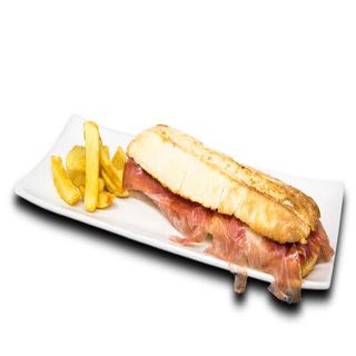 Bocadillo jamón ibérico 