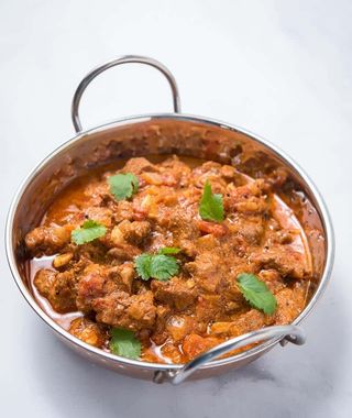 Lamb madras curry