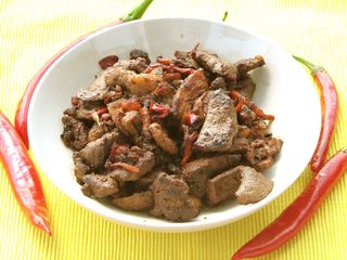 Ficăței de pui trași la tigaie