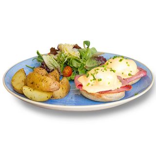 Huevos benedict vegetarianos