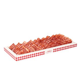 Caja Lomo ibérico de bellota cortado muy fino Acompañado de picos camperos