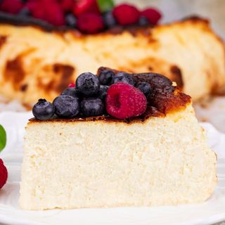 Sernik na Ciepło z Lodami