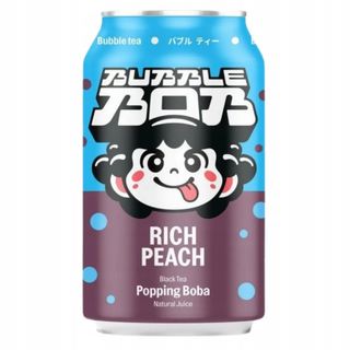 Napój Bubble Bob brzoskwinia 330