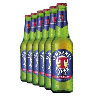 6 Tennent's da 33 cl
