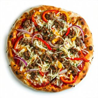 Pizza Kebab condita