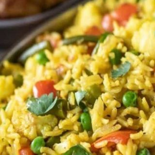 Arroz Al Curry Con Verduras