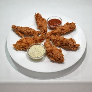 Tiras de pollo frito (4pcs)