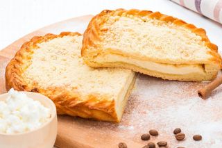 Пирог с творогом