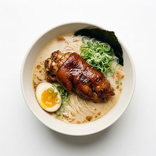 Ramen con manita de cerdo