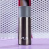 უჟანგავი ფოლადის თერმო ჭიქა - ვერცხლისფერი