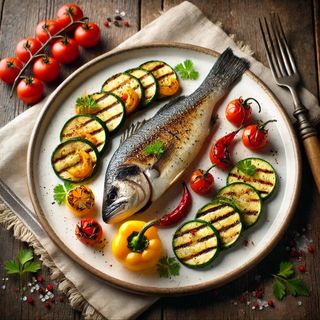 Filet Lubina sa grila 