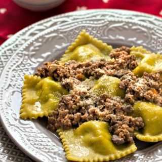 Ravioli Relleno De Ricotta & Espinaca