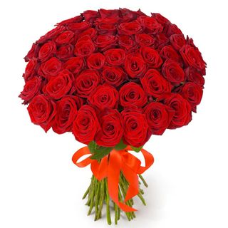 Букет з 51 червоної троянди