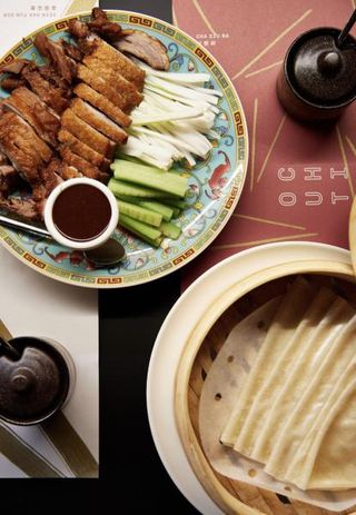 Crepes de pato a la pekinesa