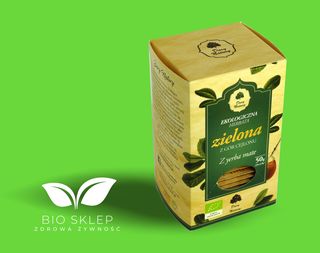 Herbata zielona Dary Natury 50 g z yerba mate