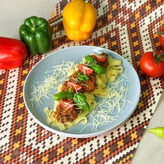 Фетучини "Болоньезе"