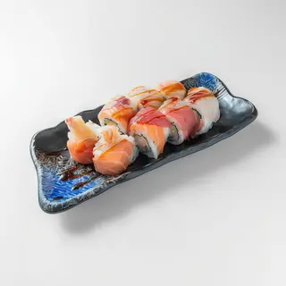 Uramaki arcobaleno